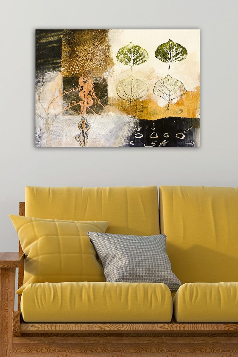 Dekorativ Canvastavla 50x70 cm - Flerfärgad - Inredning & dekor - Tavlor & konst - Canvastavla