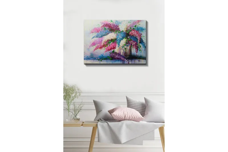 Dekorativ Canvastavla 50x70 cm - Flerfärgad - Inredning & dekor - Tavlor & konst - Canvastavla