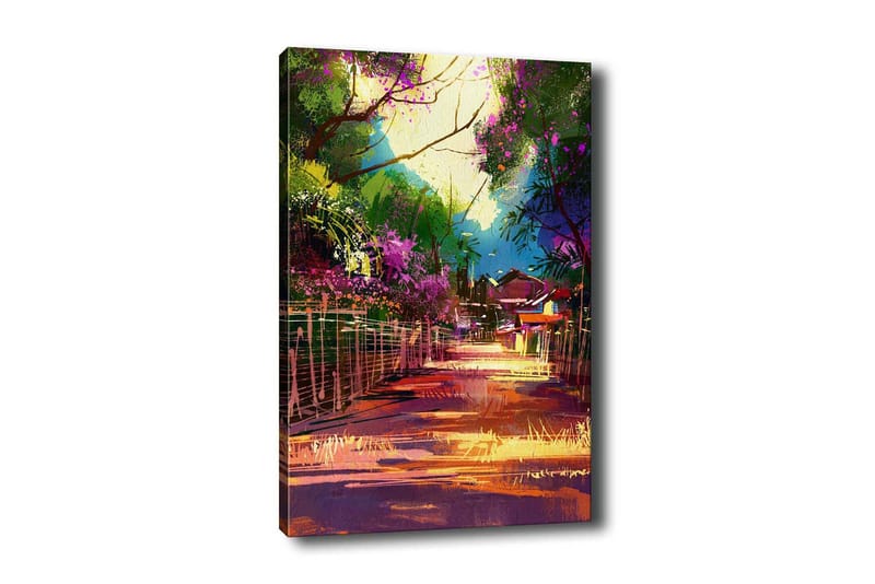 Dekorativ Canvastavla 50x70 cm - Flerfärgad - Inredning & dekor - Tavlor & konst - Canvastavla