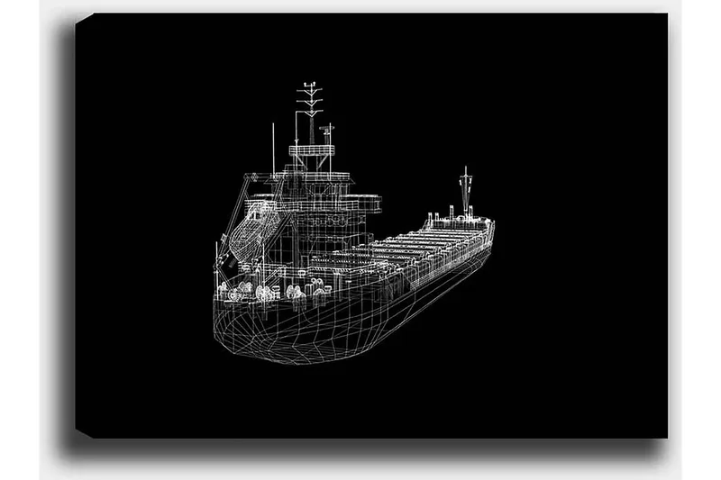 Dekorativ Canvastavla 50x70 cm - Flerfärgad - Inredning & dekor - Tavlor & konst - Canvastavla