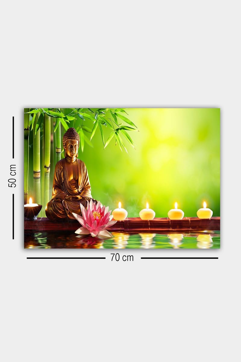 Dekorativ Canvastavla 50x70 cm - Flerfärgad - Inredning & dekor - Tavlor & konst - Canvastavla