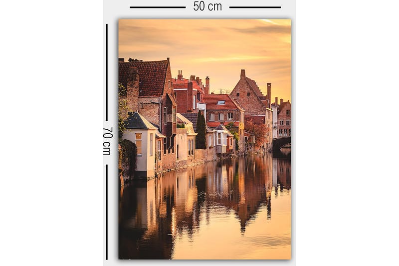 Dekorativ Canvastavla 50x70 cm - Flerfärgad - Inredning & dekor - Tavlor & konst - Canvastavla