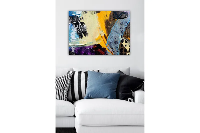 Dekorativ Canvastavla 50x70 cm - Flerfärgad - Inredning & dekor - Tavlor & konst - Canvastavla