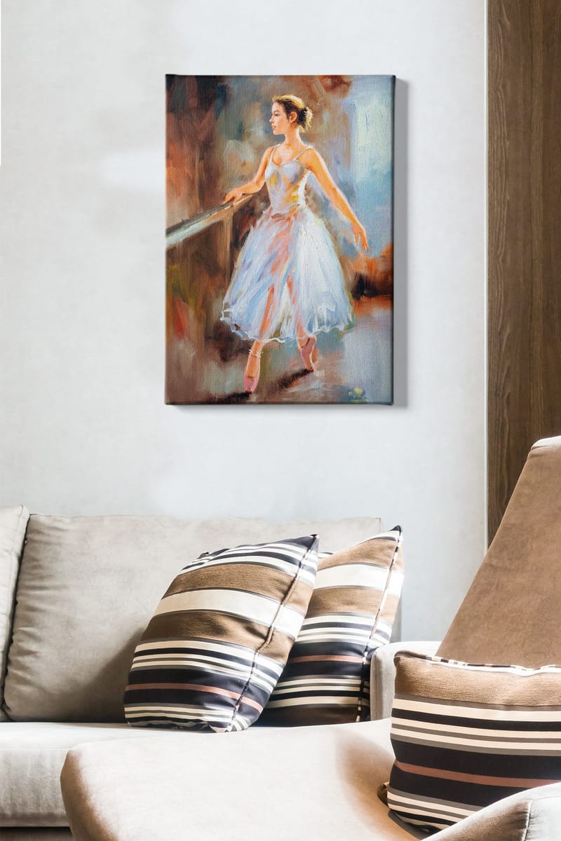 Dekorativ Canvastavla 50x70 cm - Flerfärgad - Inredning & dekor - Tavlor & konst - Canvastavla