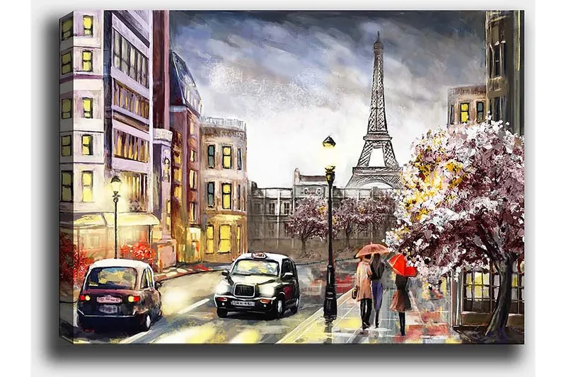 Dekorativ Canvastavla 50x70 cm - Flerfärgad - Inredning & dekor - Tavlor & konst - Canvastavla