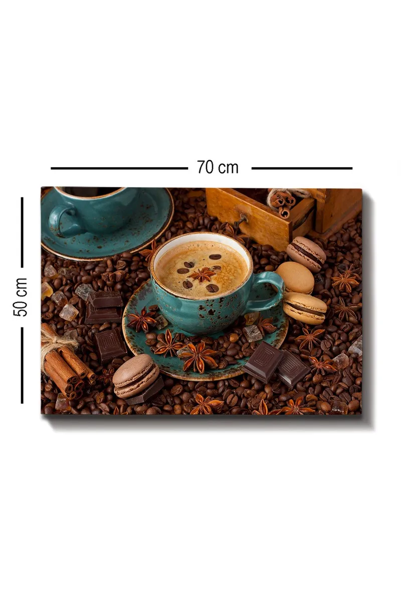 Dekorativ Canvastavla 50x70 cm - Flerfärgad - Inredning & dekor - Tavlor & konst - Canvastavla