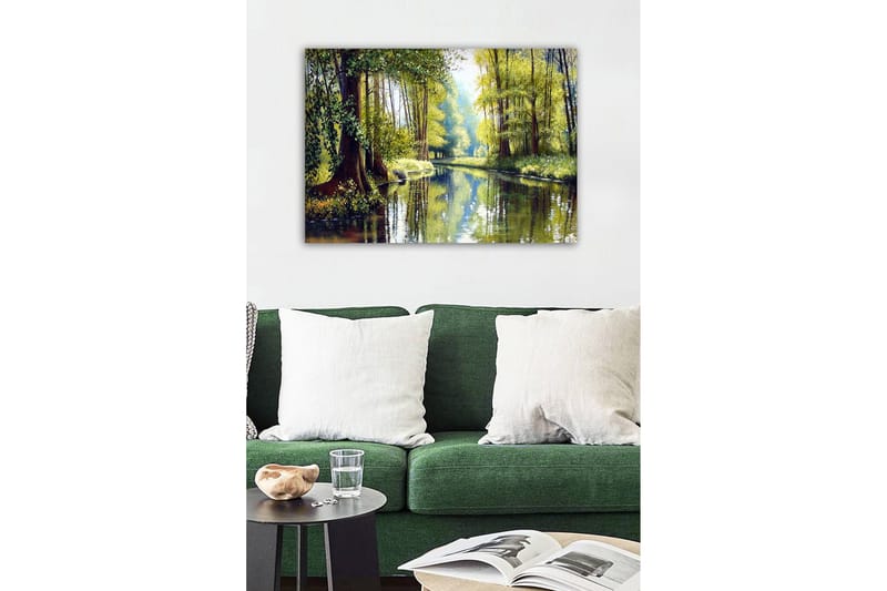 Dekorativ Canvastavla 50x70 cm, Flerfärgad