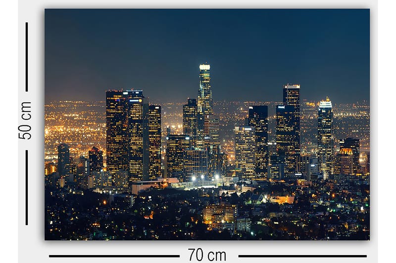 Dekorativ Canvastavla 50x70 cm - Flerfärgad - Inredning & dekor - Tavlor & konst - Canvastavla