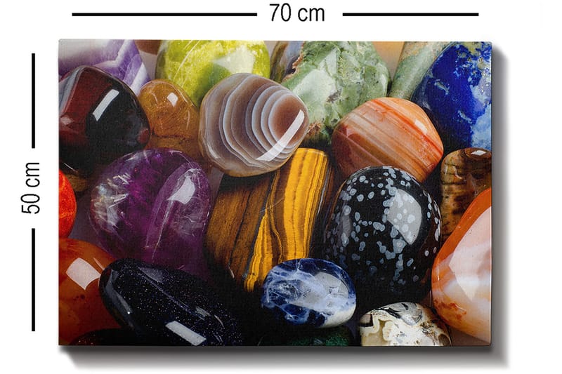 Dekorativ Canvastavla 50x70 cm - Flerfärgad - Inredning & dekor - Tavlor & konst - Canvastavla