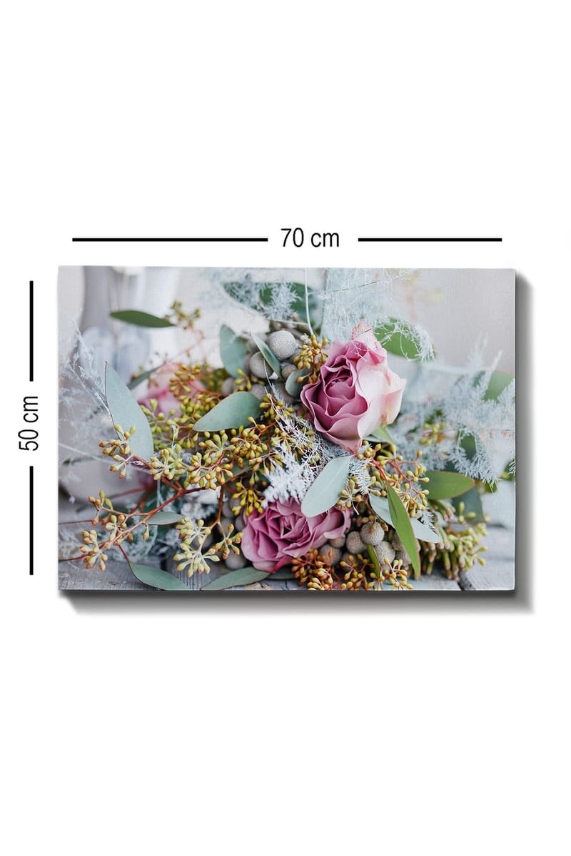 Dekorativ Canvastavla 50x70 cm - Flerfärgad - Inredning & dekor - Tavlor & konst - Canvastavla