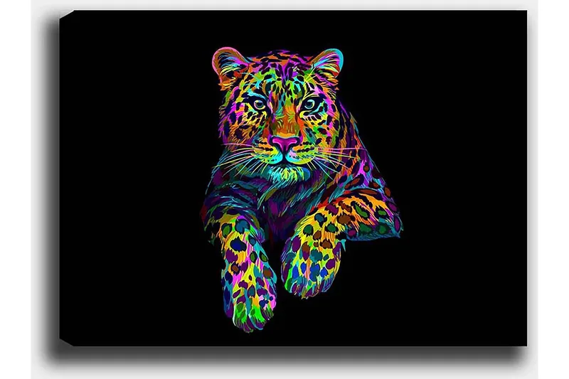 Dekorativ Canvastavla 50x70 cm - Flerfärgad - Inredning & dekor - Tavlor & konst - Canvastavla