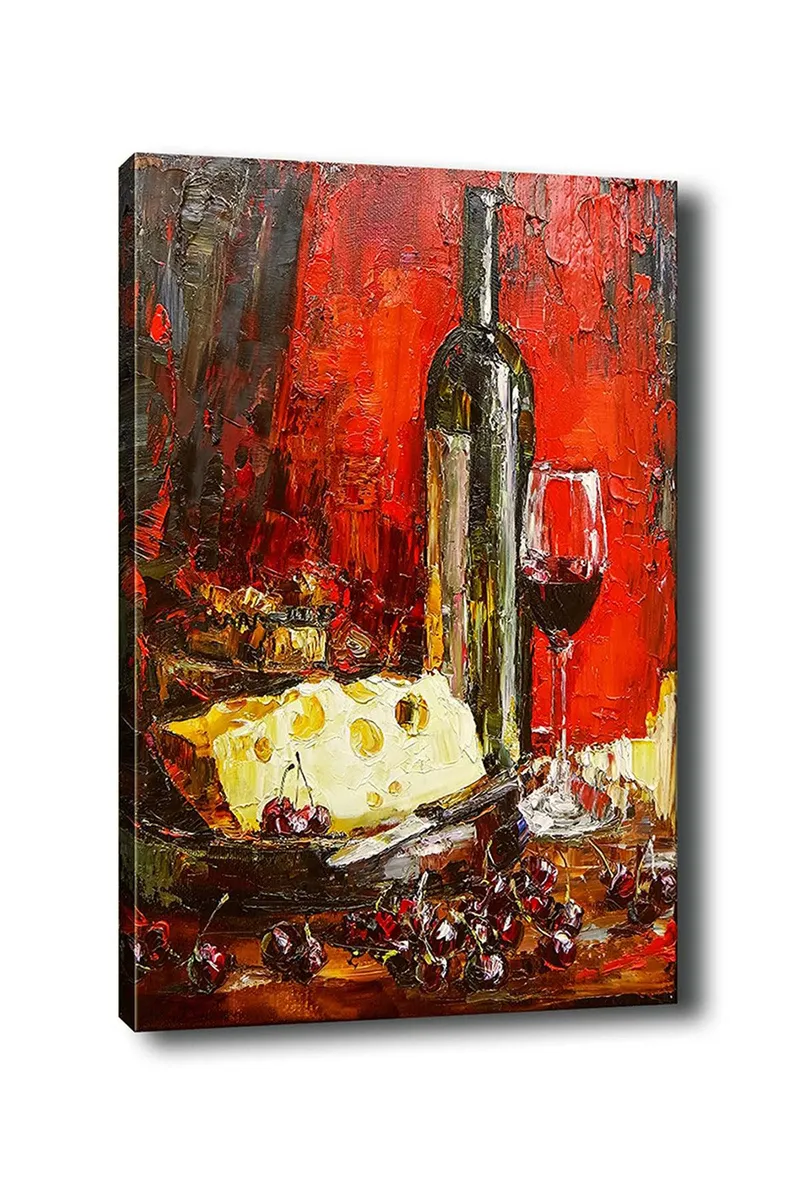 Dekorativ Canvastavla 50x70 cm - Flerfärgad - Inredning & dekor - Tavlor & konst - Canvastavla