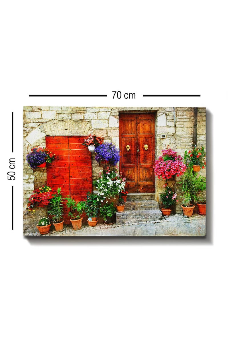 Dekorativ Canvastavla 50x70 cm - Flerfärgad - Inredning & dekor - Tavlor & konst - Canvastavla