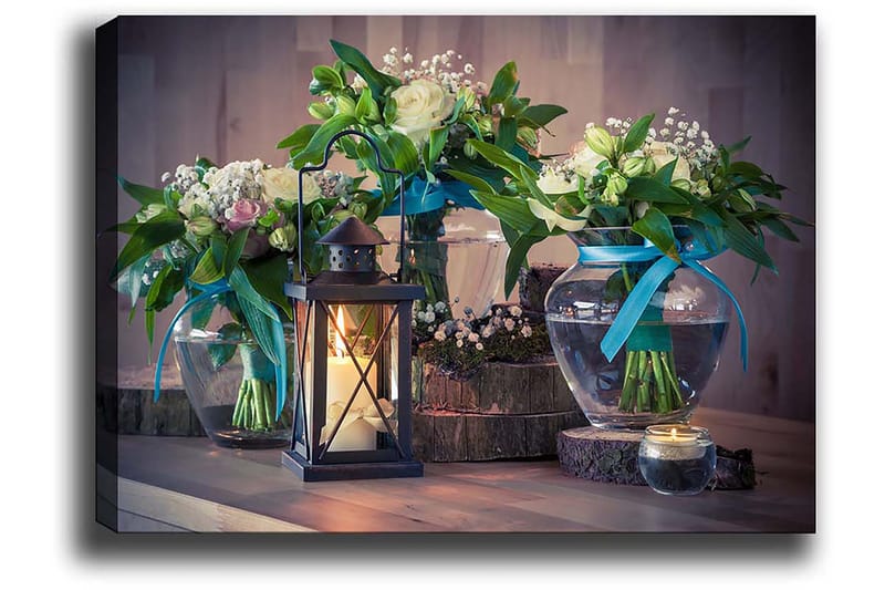 Dekorativ Canvastavla 50x70 cm - Flerfärgad - Inredning & dekor - Tavlor & konst - Canvastavla