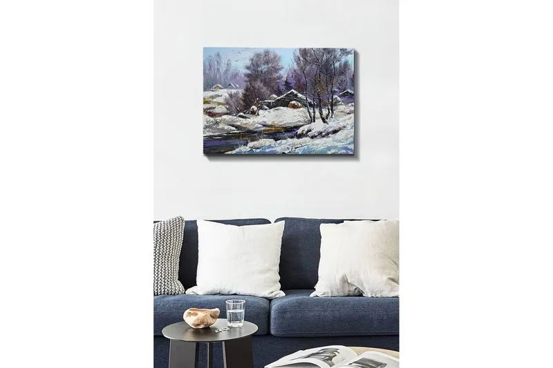 Dekorativ Canvastavla 50x70 cm - Flerfärgad - Inredning & dekor - Tavlor & konst - Canvastavla