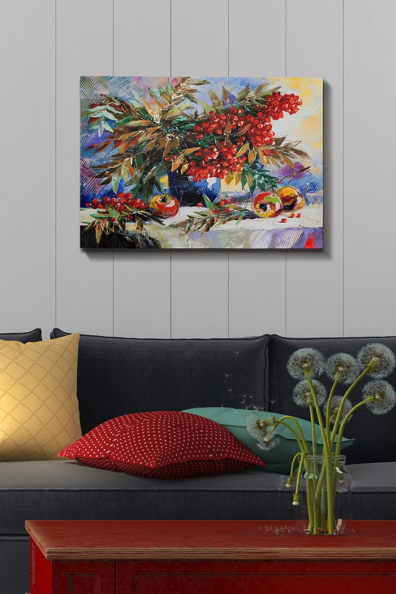 Dekorativ Canvastavla 50x70 cm - Flerfärgad - Inredning & dekor - Tavlor & konst - Canvastavla