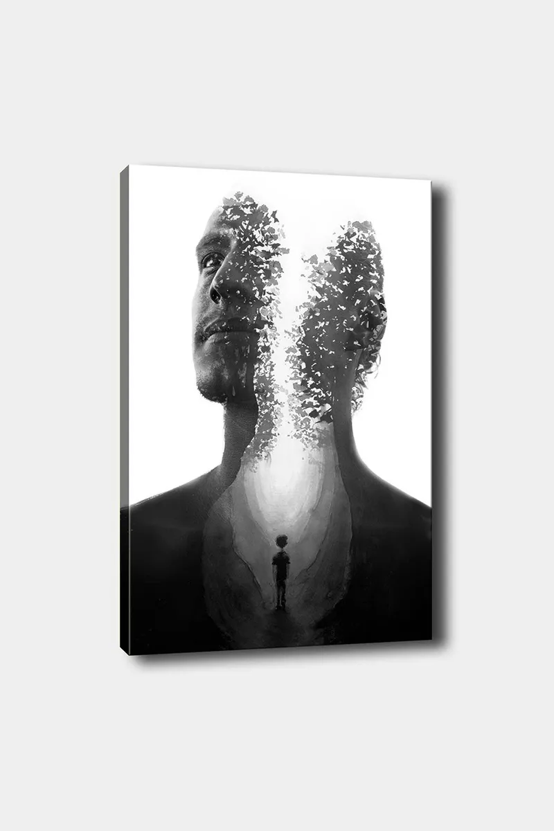 Dekorativ Canvastavla 50x70 cm - Flerfärgad - Inredning & dekor - Tavlor & konst - Canvastavla