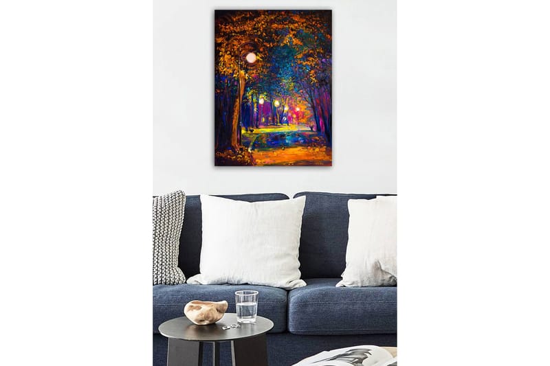 Dekorativ Canvastavla 50x70 cm - Flerfärgad - Inredning & dekor - Tavlor & konst - Canvastavla