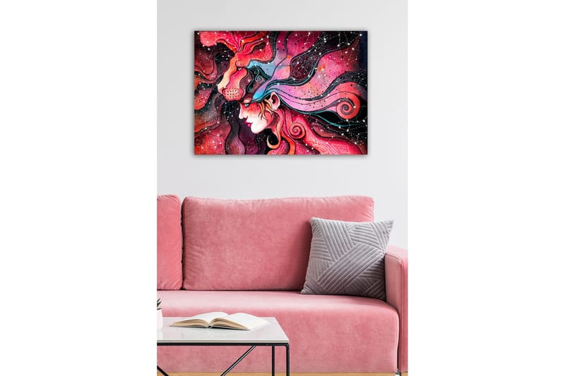 Dekorativ Canvastavla 50x70 cm - Flerfärgad - Inredning & dekor - Tavlor & konst - Canvastavla