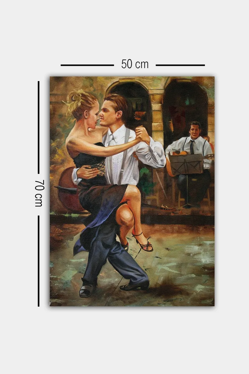 Dekorativ Canvastavla 50x70 cm - Flerfärgad - Inredning & dekor - Tavlor & konst - Canvastavla