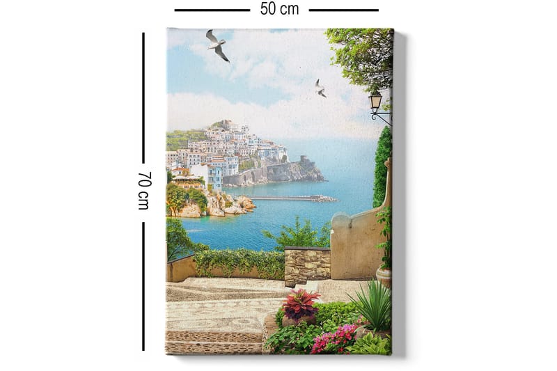 Dekorativ Canvastavla 50x70 cm - Flerfärgad - Inredning & dekor - Tavlor & konst - Canvastavla