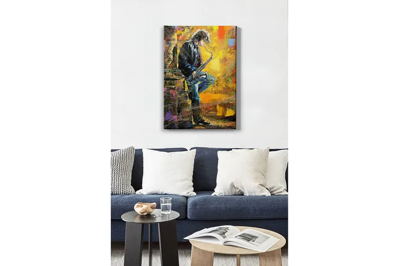 Dekorativ Canvastavla 50x70 cm, Flerfärgad