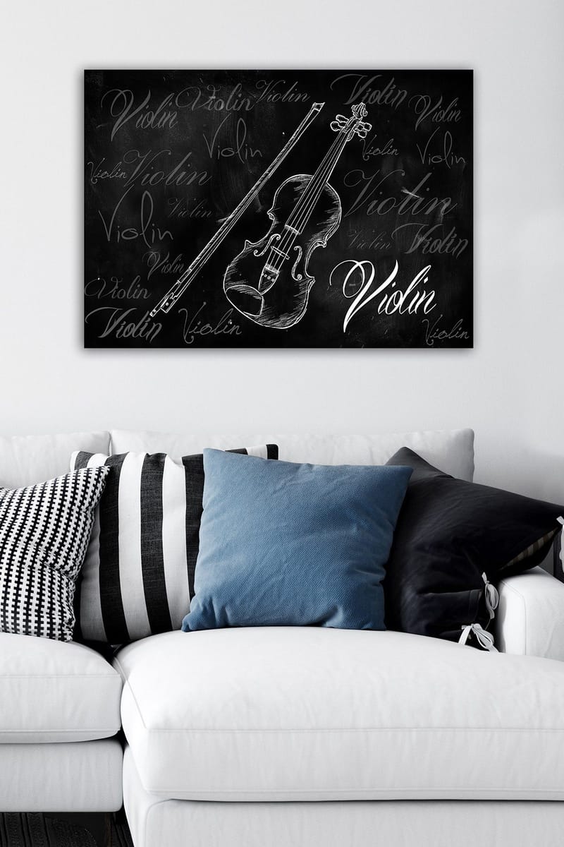 Dekorativ Canvastavla 50x70 cm - Flerfärgad - Inredning & dekor - Tavlor & konst - Canvastavla