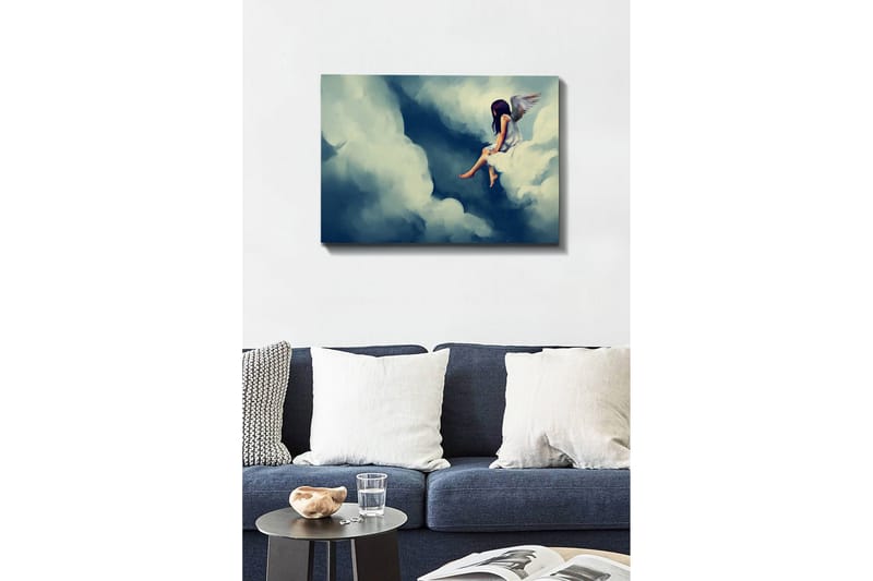 Dekorativ Canvastavla 50x70 cm - Flerfärgad - Inredning & dekor - Tavlor & konst - Canvastavla