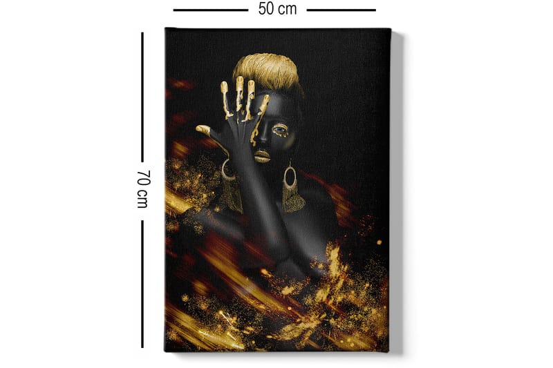 Dekorativ Canvastavla 50x70 cm - Flerfärgad - Inredning & dekor - Tavlor & konst - Canvastavla