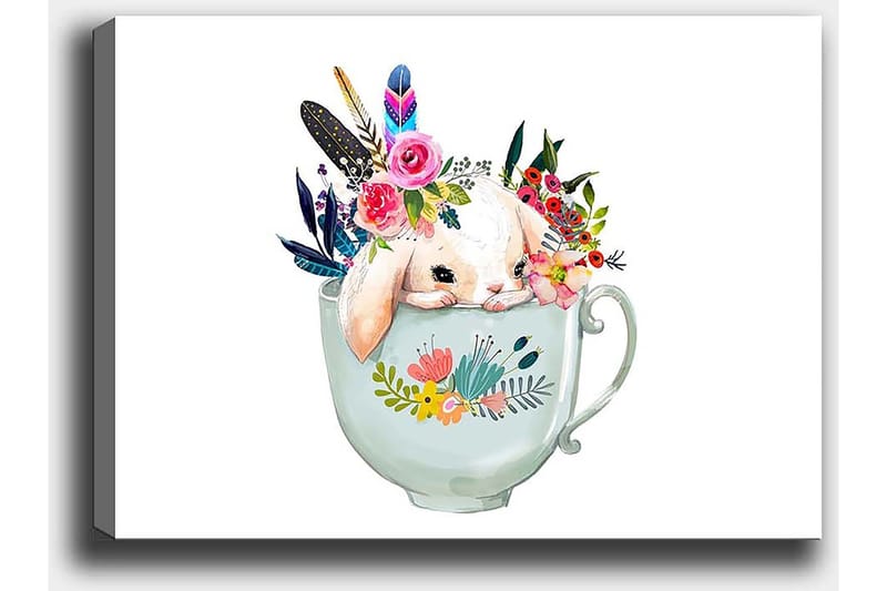 Dekorativ Canvastavla 50x70 cm - Flerfärgad - Inredning & dekor - Tavlor & konst - Canvastavla