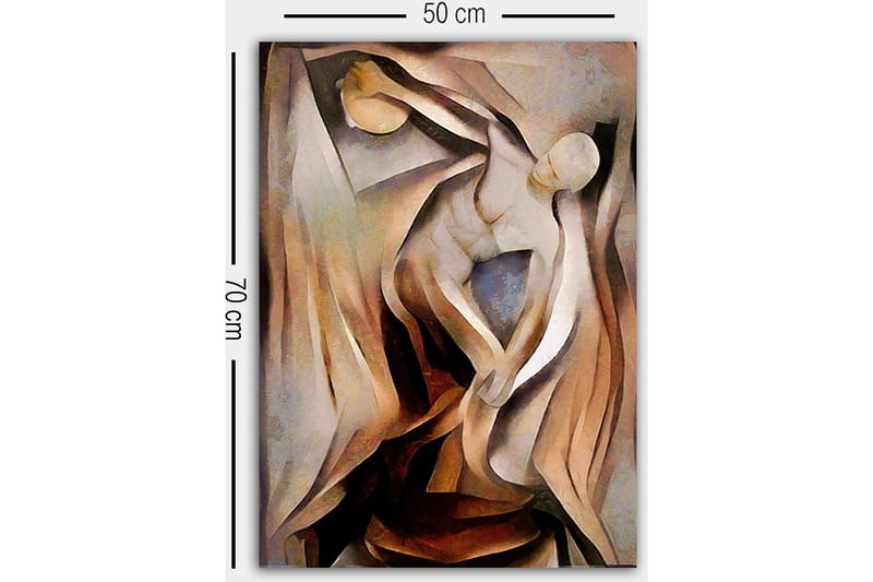 Dekorativ Canvastavla 50x70 cm - Flerfärgad - Inredning & dekor - Tavlor & konst - Canvastavla