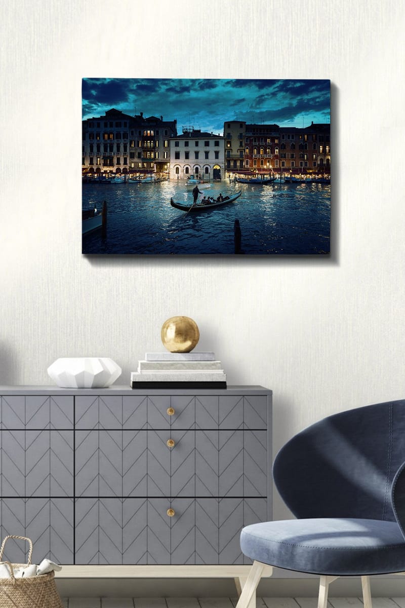 Dekorativ Canvastavla 50x70 cm - Flerfärgad - Inredning & dekor - Tavlor & konst - Canvastavla