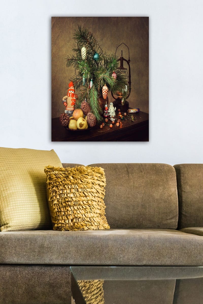 Dekorativ Canvastavla 50x70 cm - Flerfärgad - Inredning & dekor - Tavlor & konst - Canvastavla