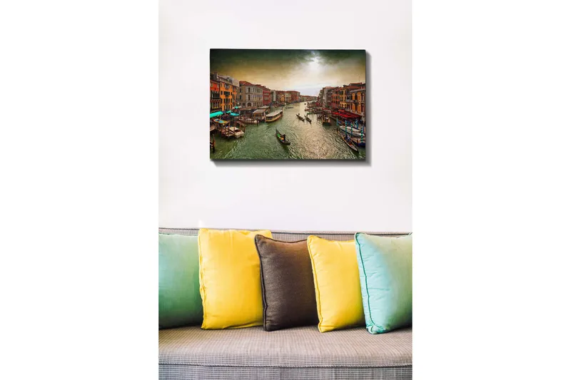 Dekorativ Canvastavla 50x70 cm - Flerfärgad - Inredning & dekor - Tavlor & konst - Canvastavla