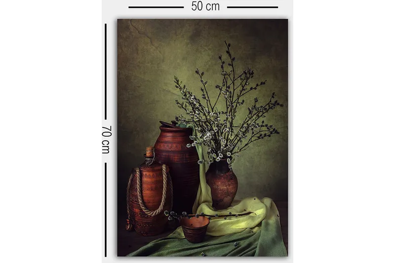 Dekorativ Canvastavla 50x70 cm - Flerfärgad - Inredning & dekor - Tavlor & konst - Canvastavla