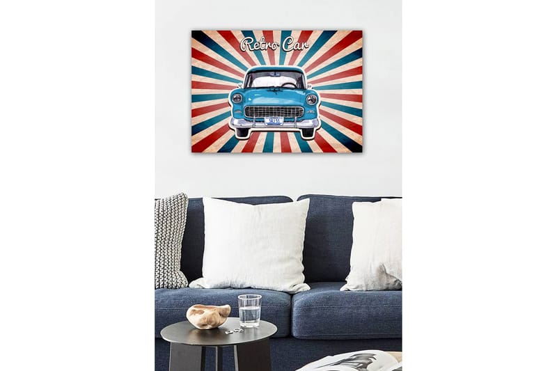 Dekorativ Canvastavla 50x70 cm - Flerfärgad - Inredning & dekor - Tavlor & konst - Canvastavla