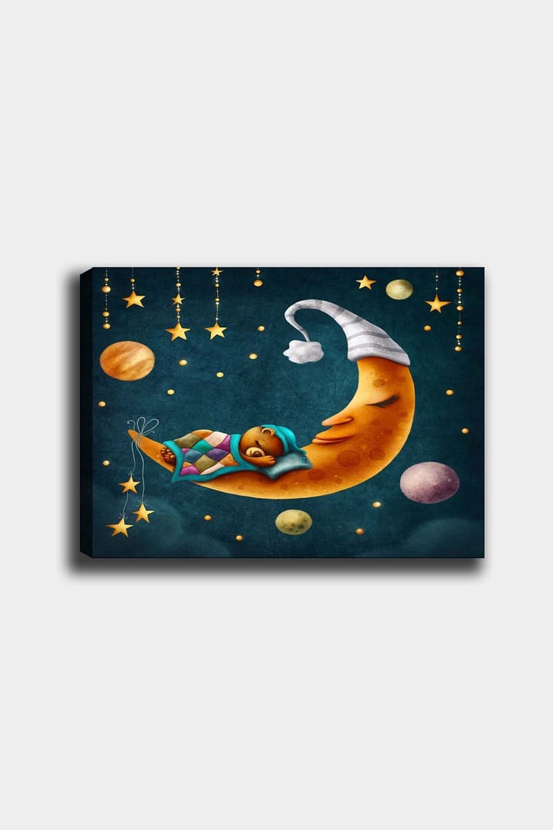 Dekorativ Canvastavla 50x70 cm - Flerfärgad - Inredning & dekor - Tavlor & konst - Canvastavla