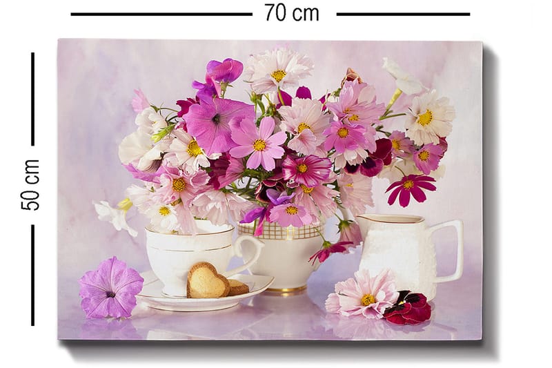 Dekorativ Canvastavla 50x70 cm - Flerfärgad - Inredning & dekor - Tavlor & konst - Canvastavla