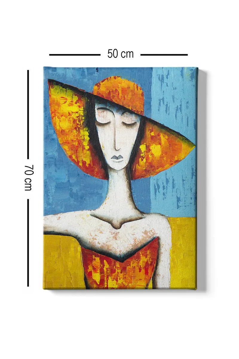 Dekorativ Canvastavla 50x70 cm - Flerfärgad - Inredning & dekor - Tavlor & konst - Canvastavla