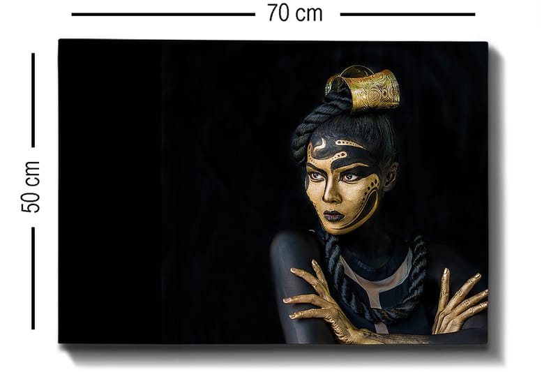 Dekorativ Canvastavla 50x70 cm - Flerfärgad - Inredning & dekor - Tavlor & konst - Canvastavla