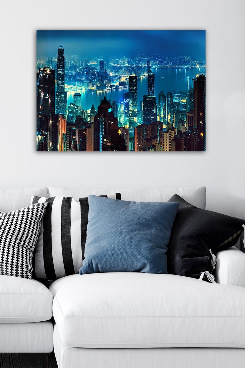 Dekorativ Canvastavla 50x70 cm - Flerfärgad - Inredning & dekor - Tavlor & konst - Canvastavla