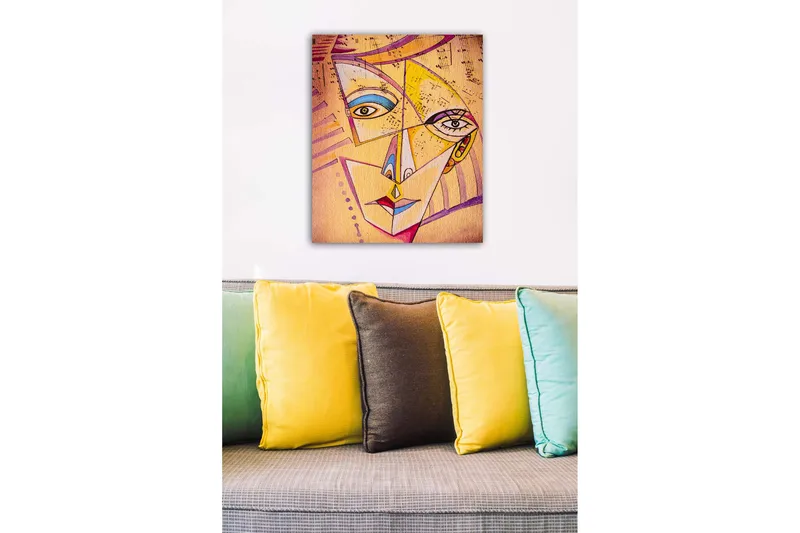 Dekorativ Canvastavla 50x70 cm, Flerfärgad