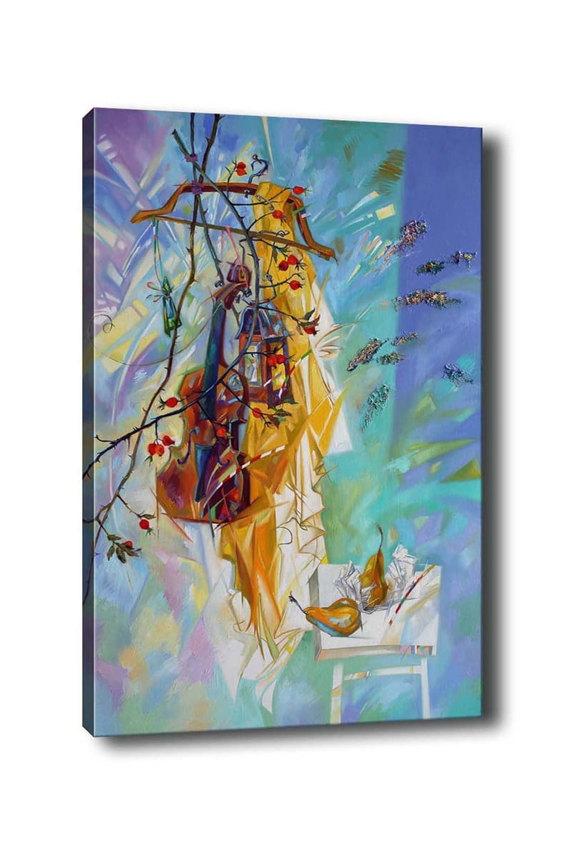 Dekorativ Canvastavla 50x70 cm, Flerfärgad