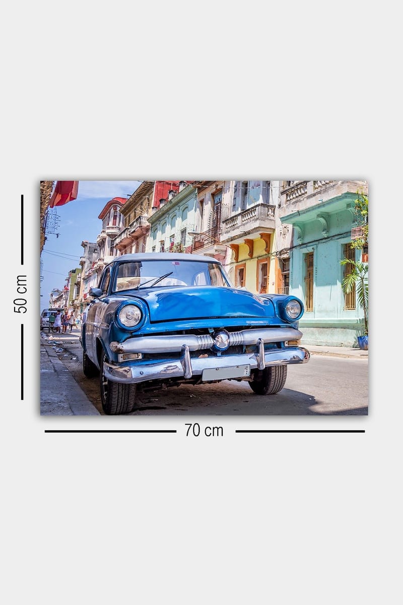 Dekorativ Canvastavla 50x70 cm - Flerfärgad - Inredning & dekor - Tavlor & konst - Canvastavla