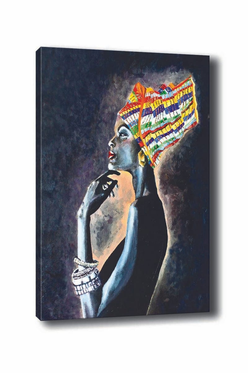 Dekorativ Canvastavla 50x70 cm - Flerfärgad - Inredning & dekor - Tavlor & konst - Canvastavla