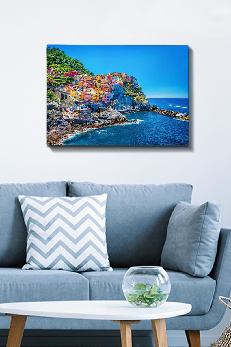 Dekorativ Canvastavla 50x70 cm - Flerfärgad - Inredning & dekor - Tavlor & konst - Canvastavla