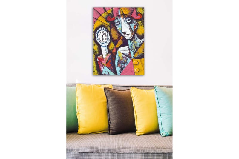 Dekorativ Canvastavla 50x70 cm - Flerfärgad - Inredning & dekor - Tavlor & konst - Canvastavla