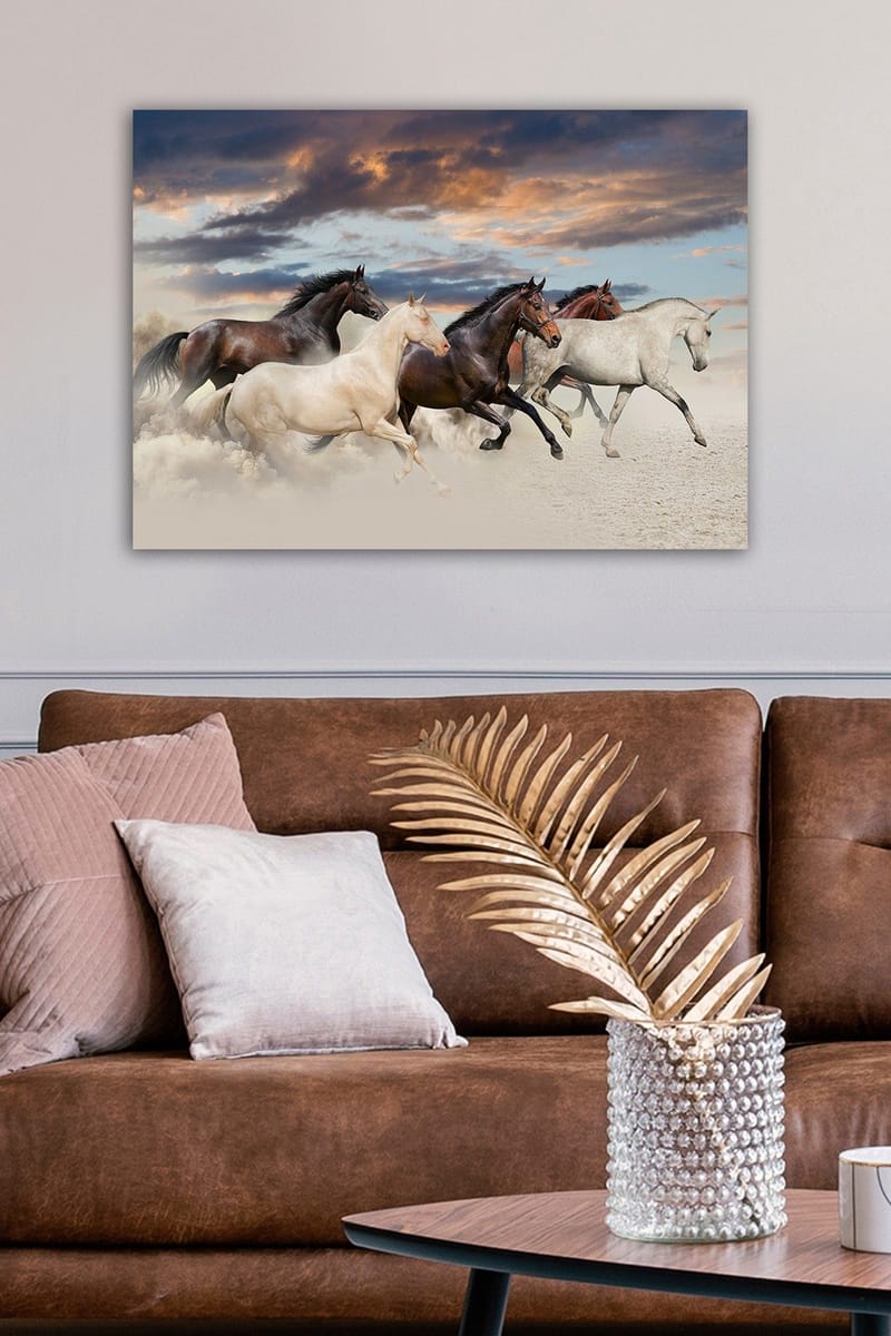 Dekorativ Canvastavla 50x70 cm - Flerfärgad - Inredning & dekor - Tavlor & konst - Canvastavla