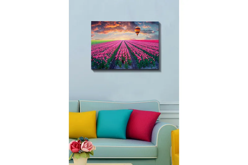 Dekorativ Canvastavla 50x70 cm - Flerfärgad - Inredning & dekor - Tavlor & konst - Canvastavla