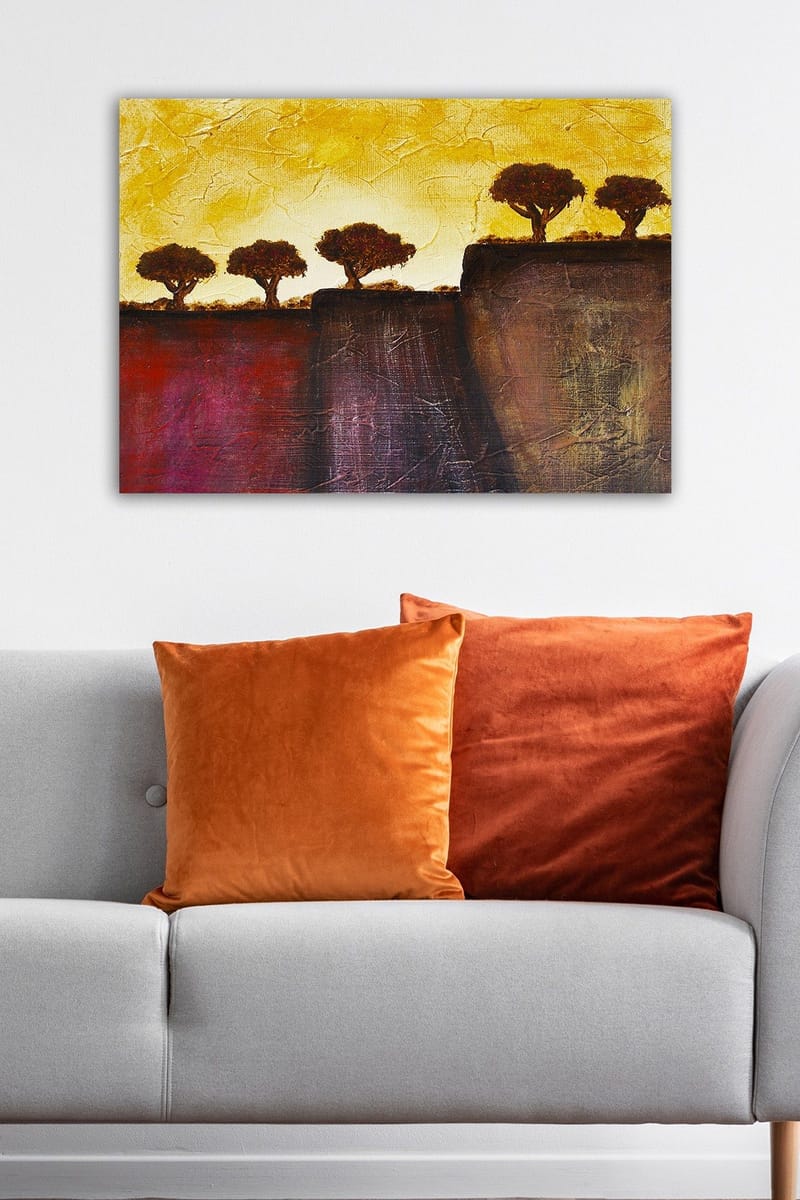 Dekorativ Canvastavla 50x70 cm - Flerfärgad - Inredning & dekor - Tavlor & konst - Canvastavla